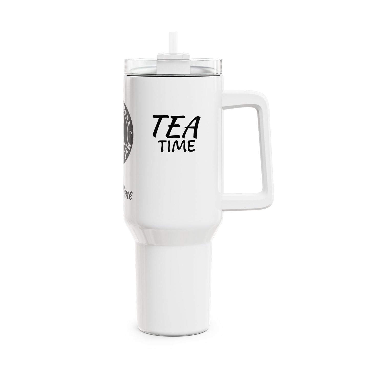 40oz Motivational Tumbler with Handle - Perfect for On-the-Go Hydration