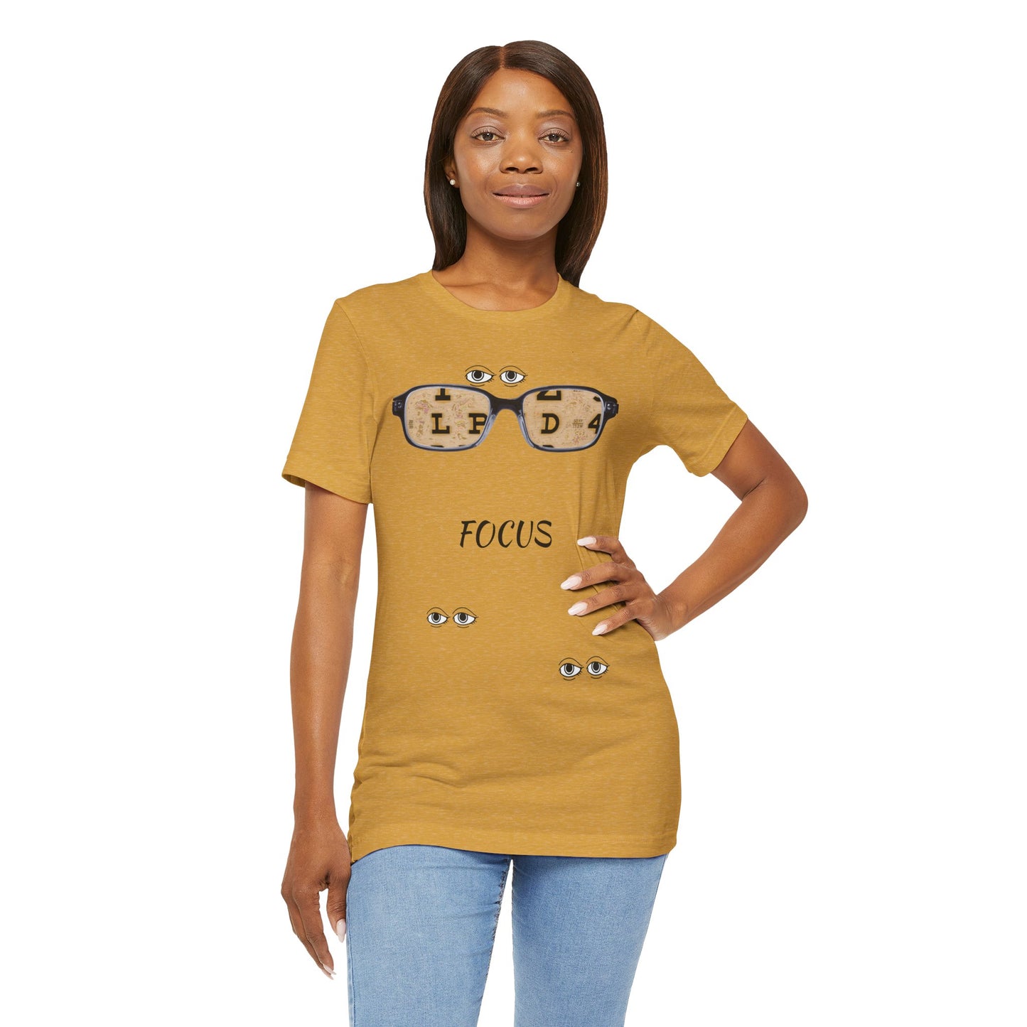 Unisex Jersey Short Sleeve-FOCUS
