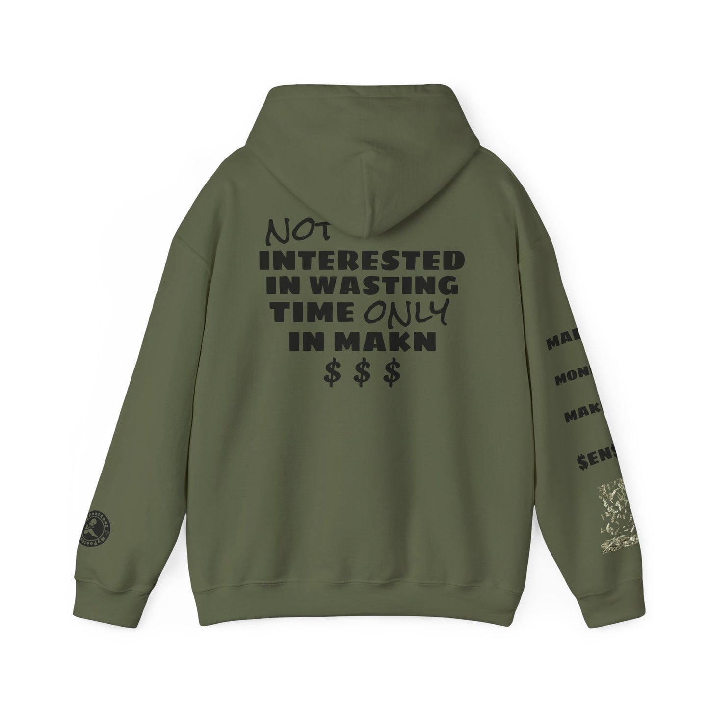 Unisex Heavy Blend™ Hooded Sweatshirt MAKE MONEY-MAKE SENSE