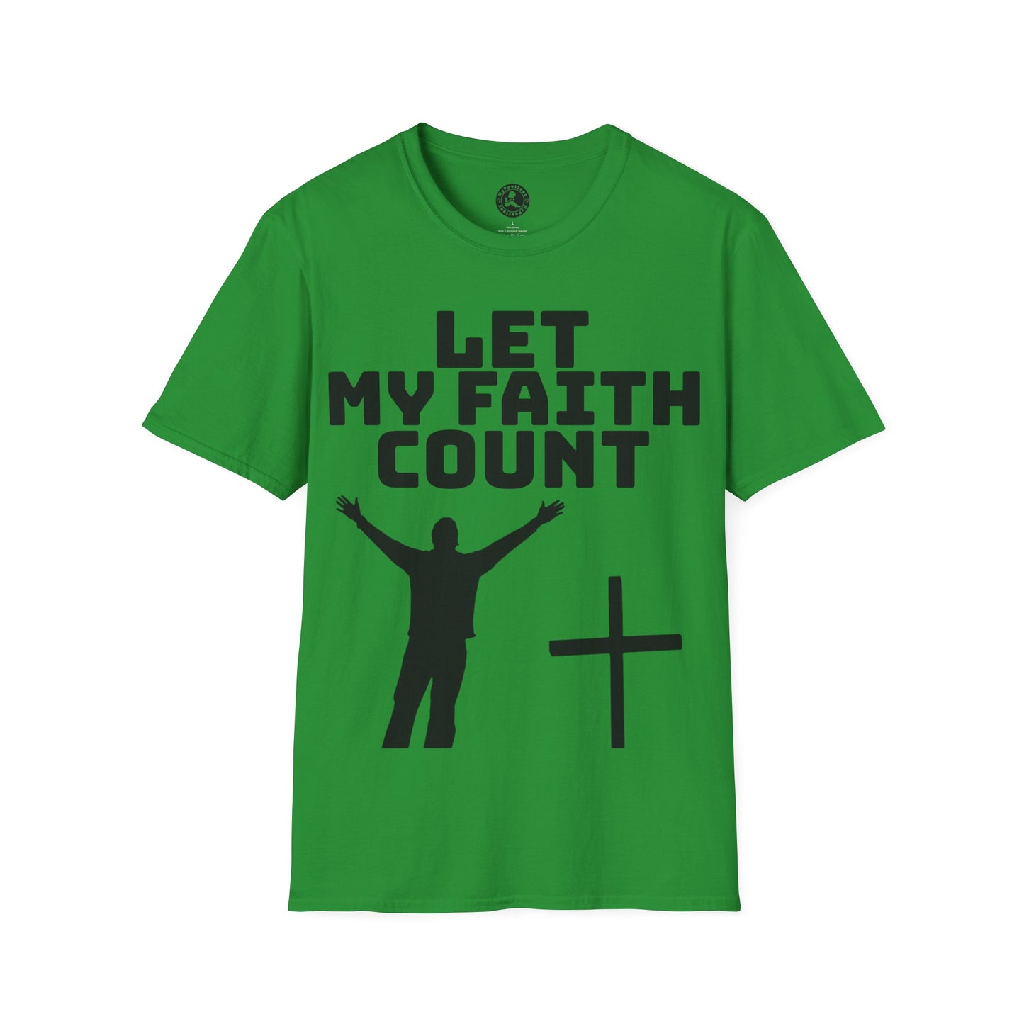 Unisex Softstyle Short Sleeve-Let My Faith Count