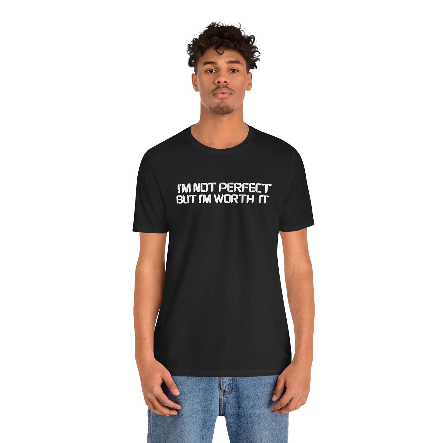 Unisex Softstyle T-Shirt-I'm Not Perfect, But I'm Worth It