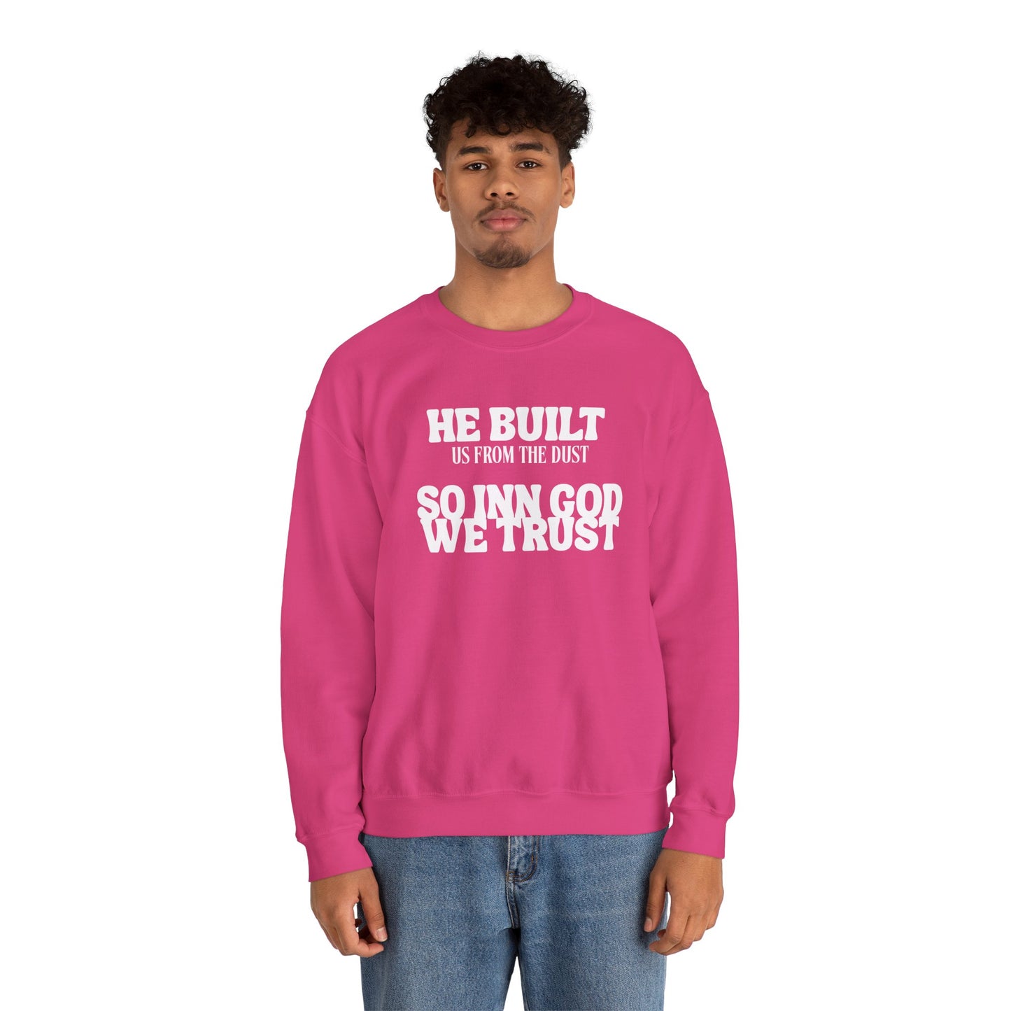 Unisex Heavy Blend™ INN GOD WE TRUST -Crewneck Sweatshirt