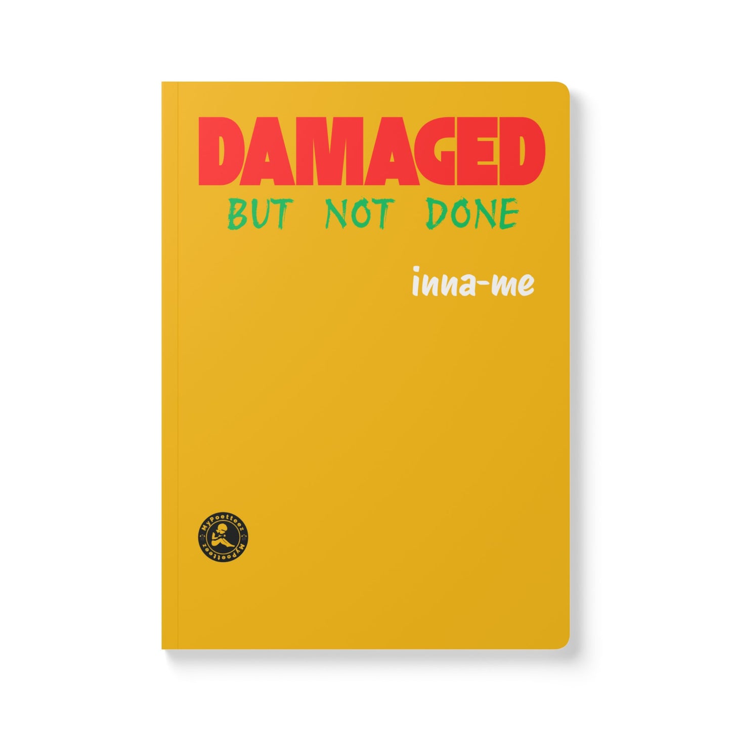 Damaged BUT Not Done Softcover Journal Index, Ideal for Organization & Reflection-yellow