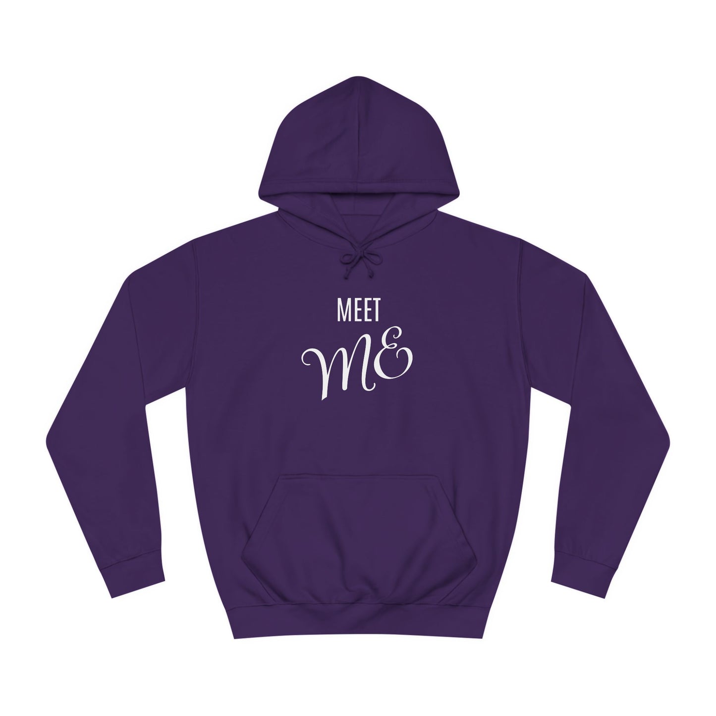 Unisex College Hoodie-MEET ME