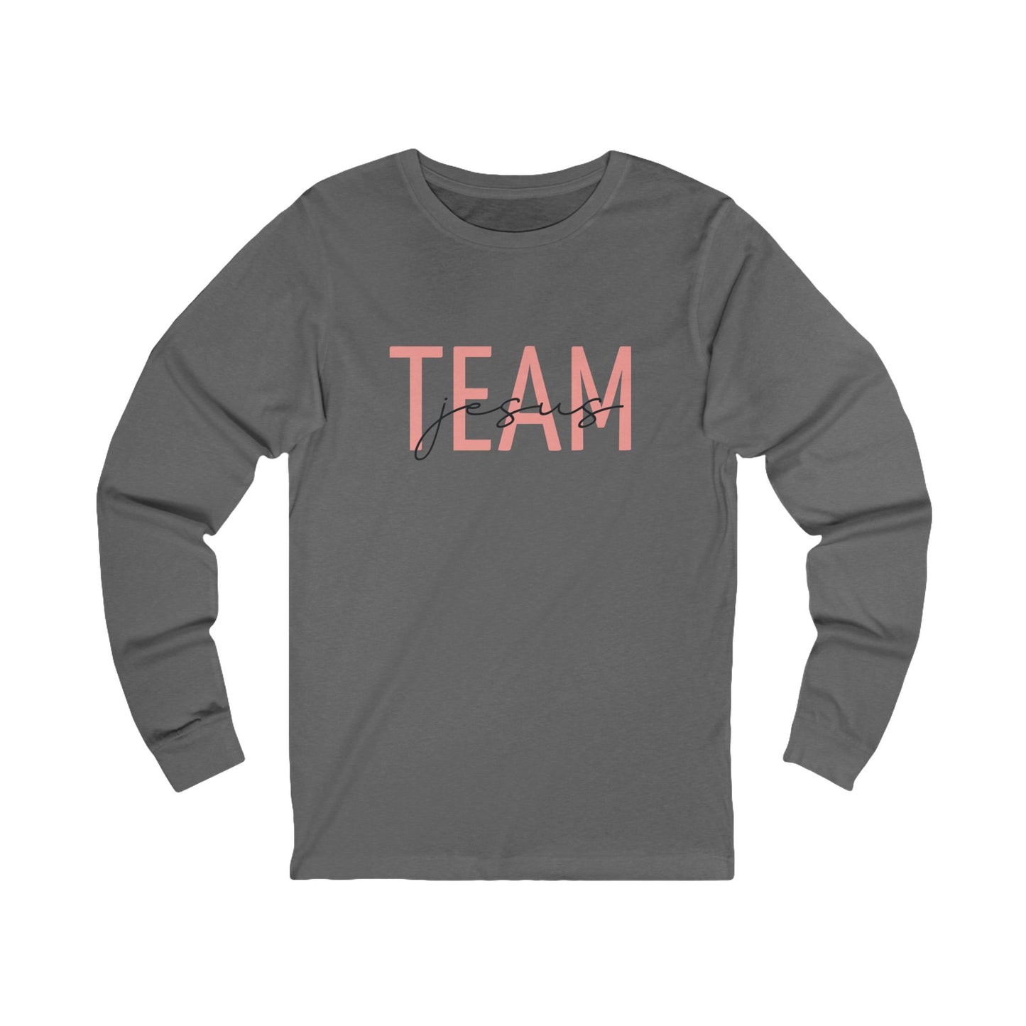 Unisex Jersey Long Sleeve-TEAM jesus-white