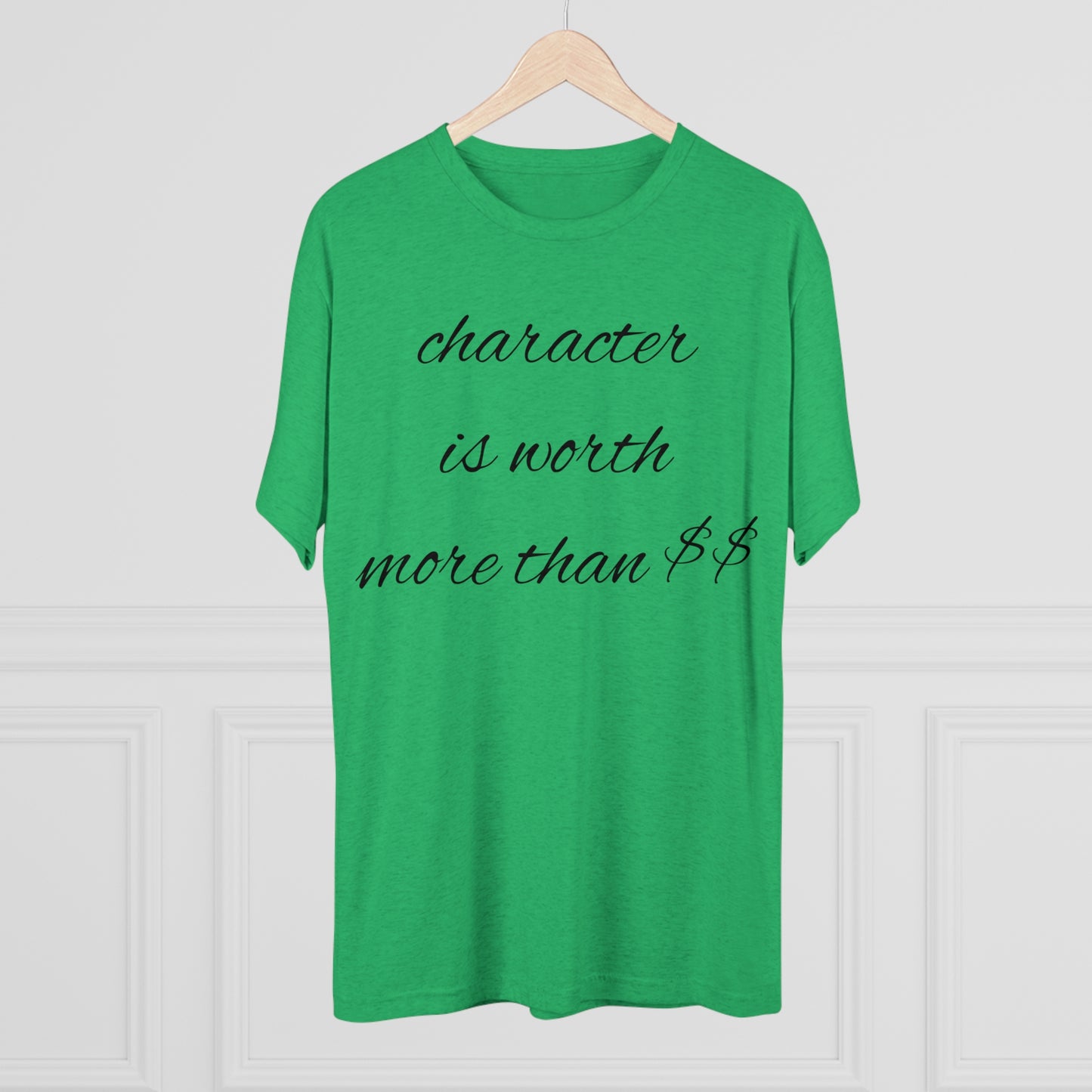 Unisex Tri-Blend Crew Tee-Character