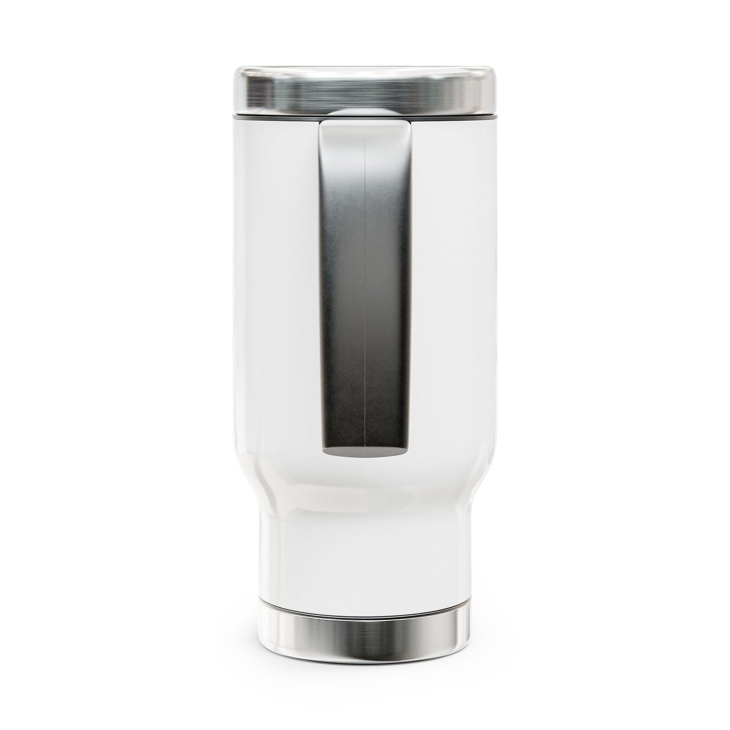 Stainless Steel Travel Mug with Handle, 14oz-BROTHER LIKE YOU