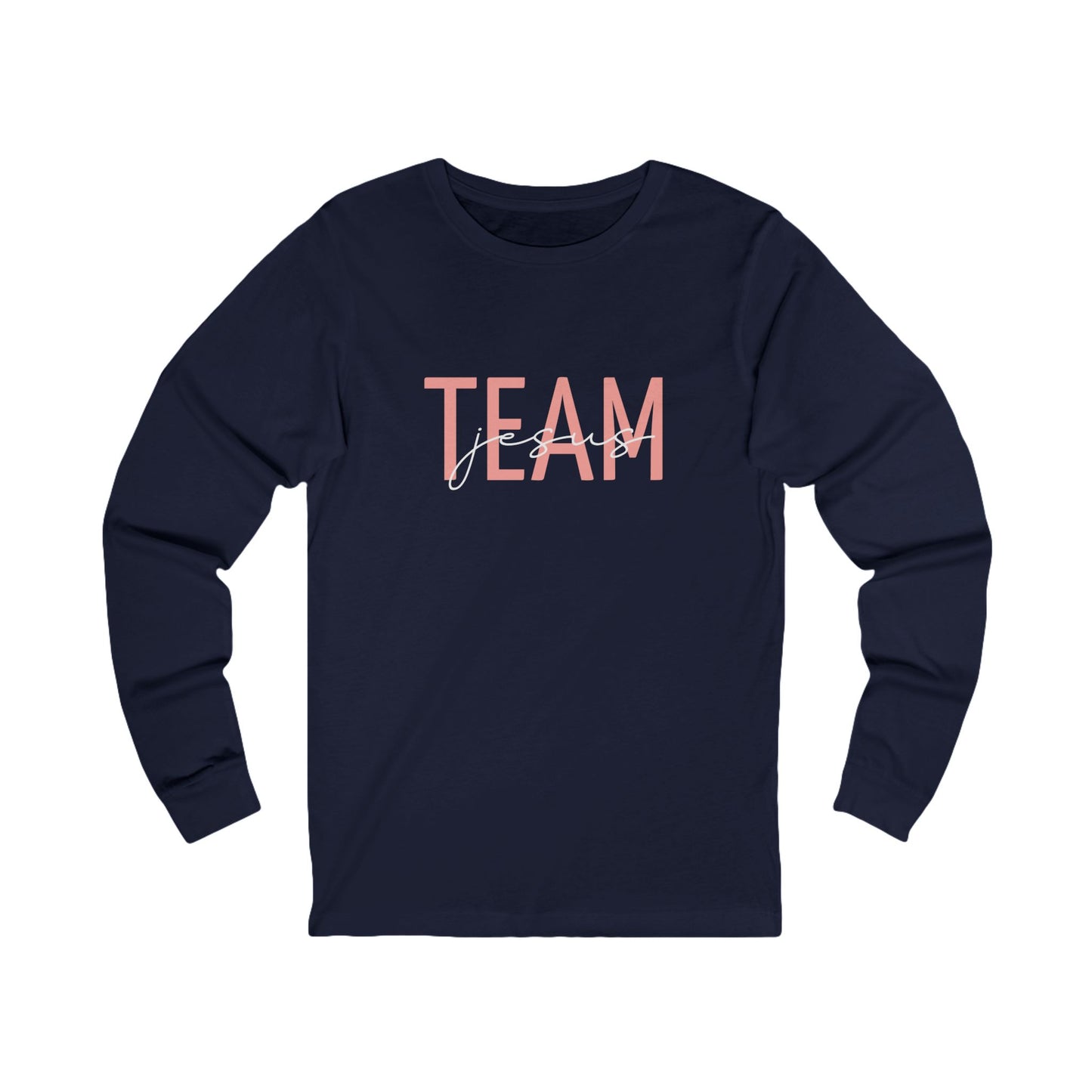Unisex Jersey Long Sleeve-TEAM jesus-black