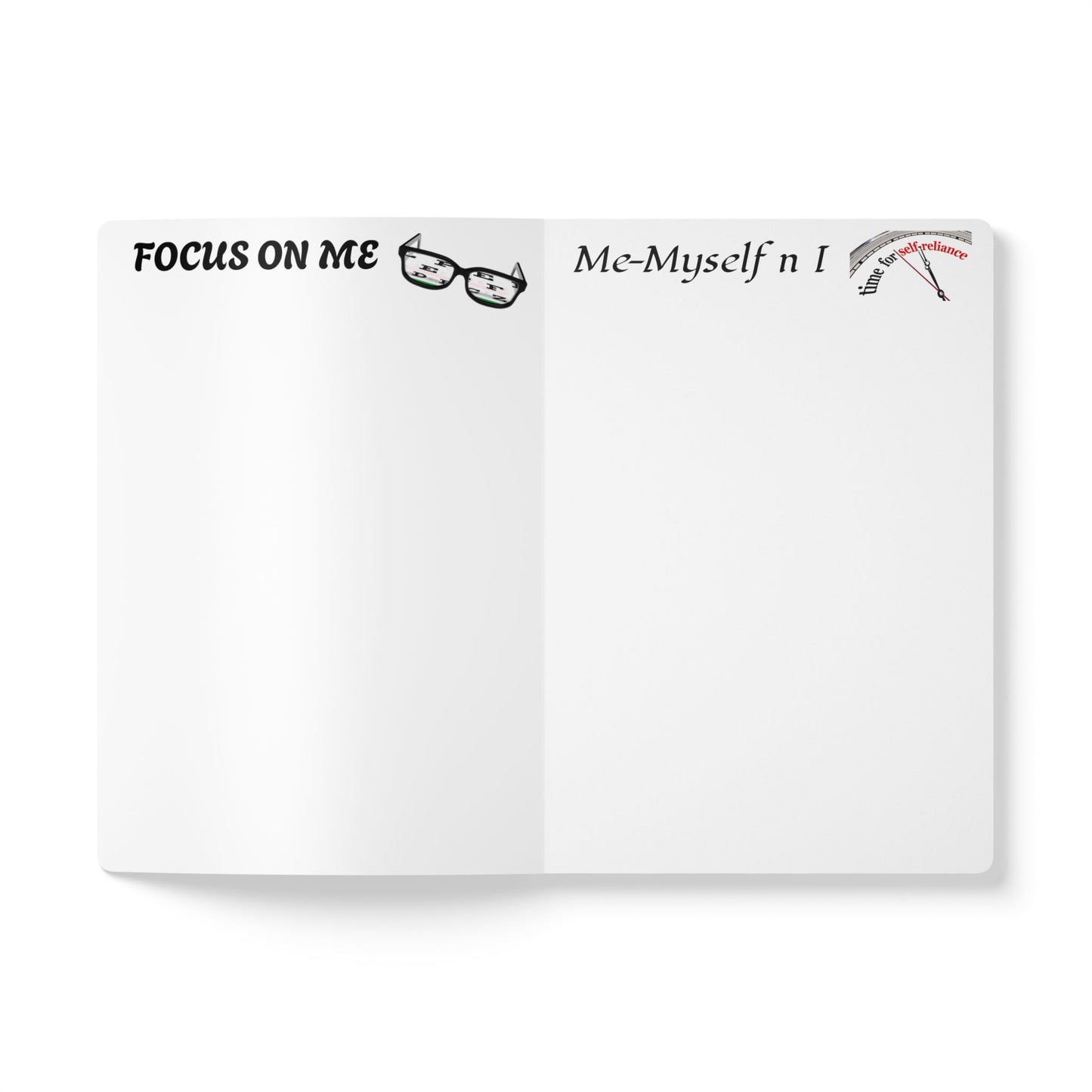 Damaged BUT Not Done Softcover Journal Index, Ideal for Organization & Reflection-white