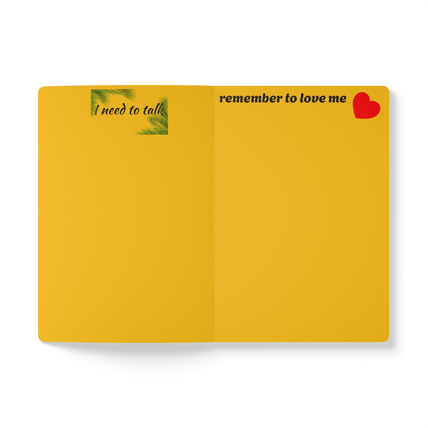 Damaged BUT Not Done Softcover Journal Index, Ideal for Organization & Reflection-yellow