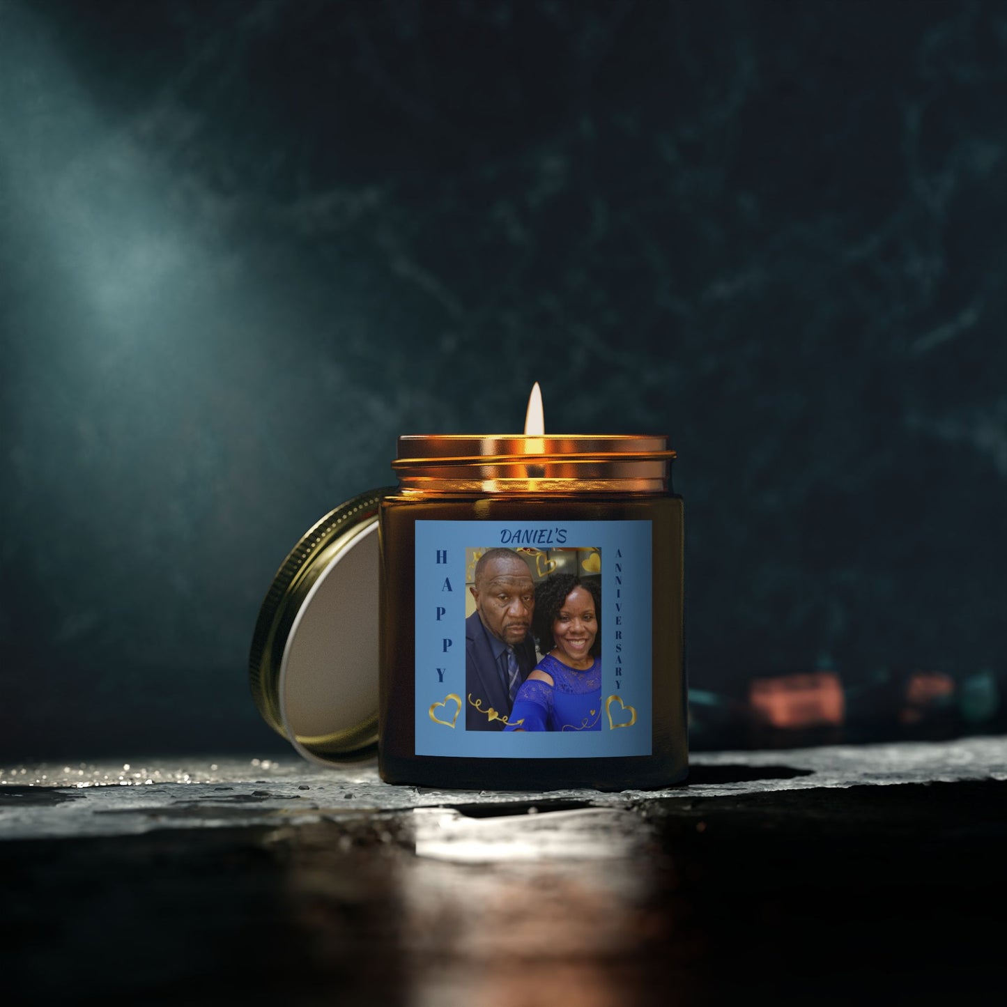 Scented Candles, Coconut Apricot Wax (4oz, 9oz)-DANIEL'S 3RD