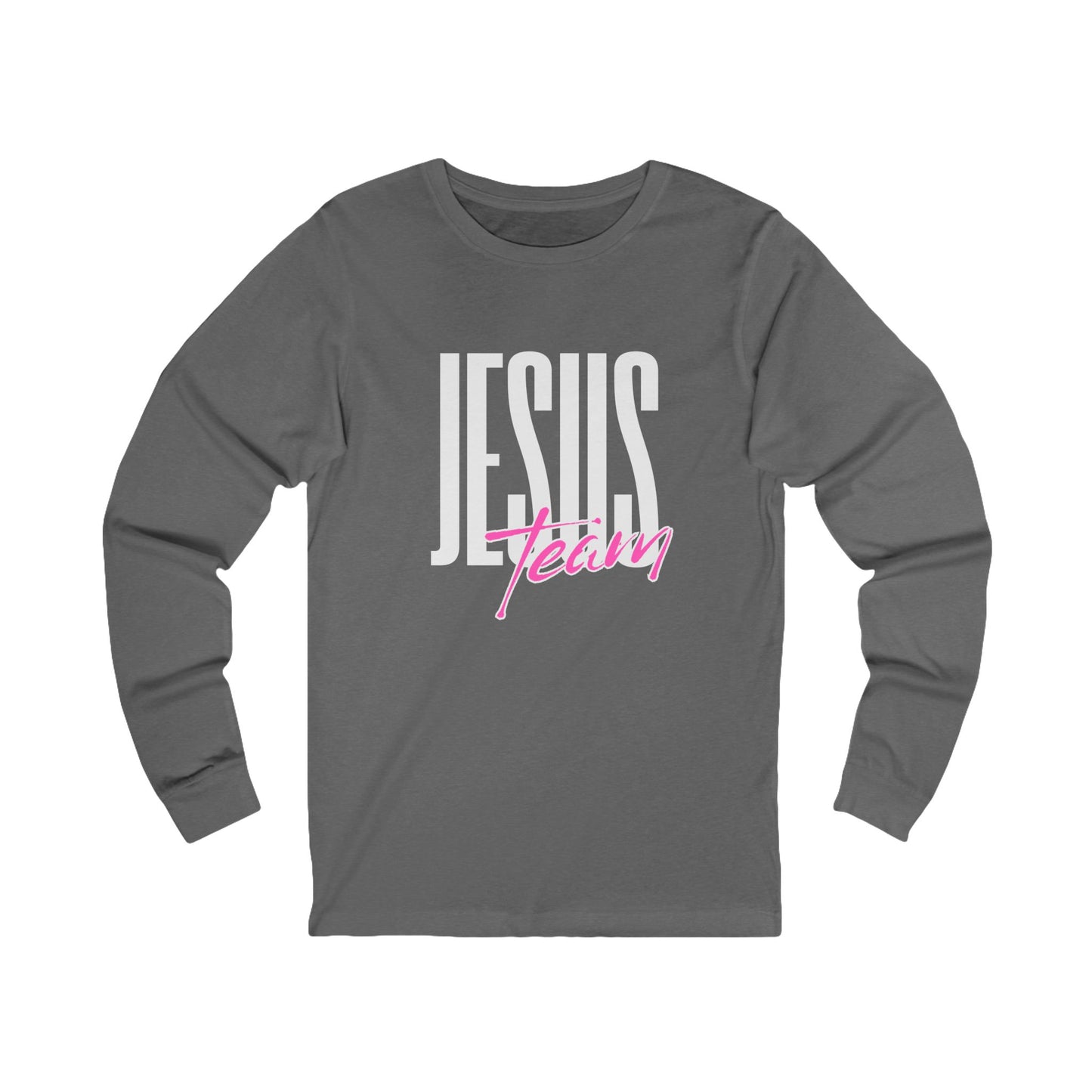 Unisex Jersey Long Sleeve-JESUS team-black