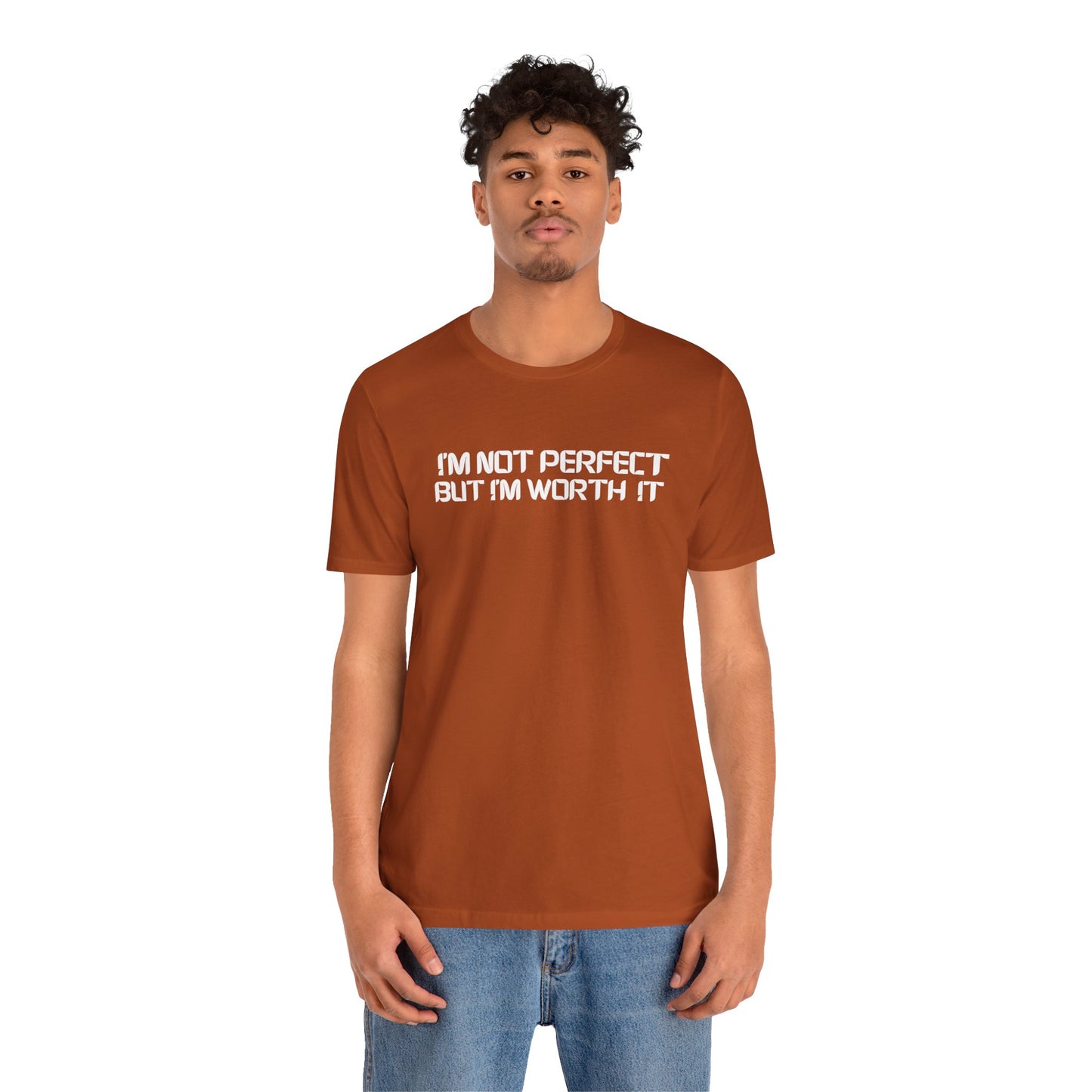 Unisex Softstyle T-Shirt-I'm Not Perfect, But I'm Worth It
