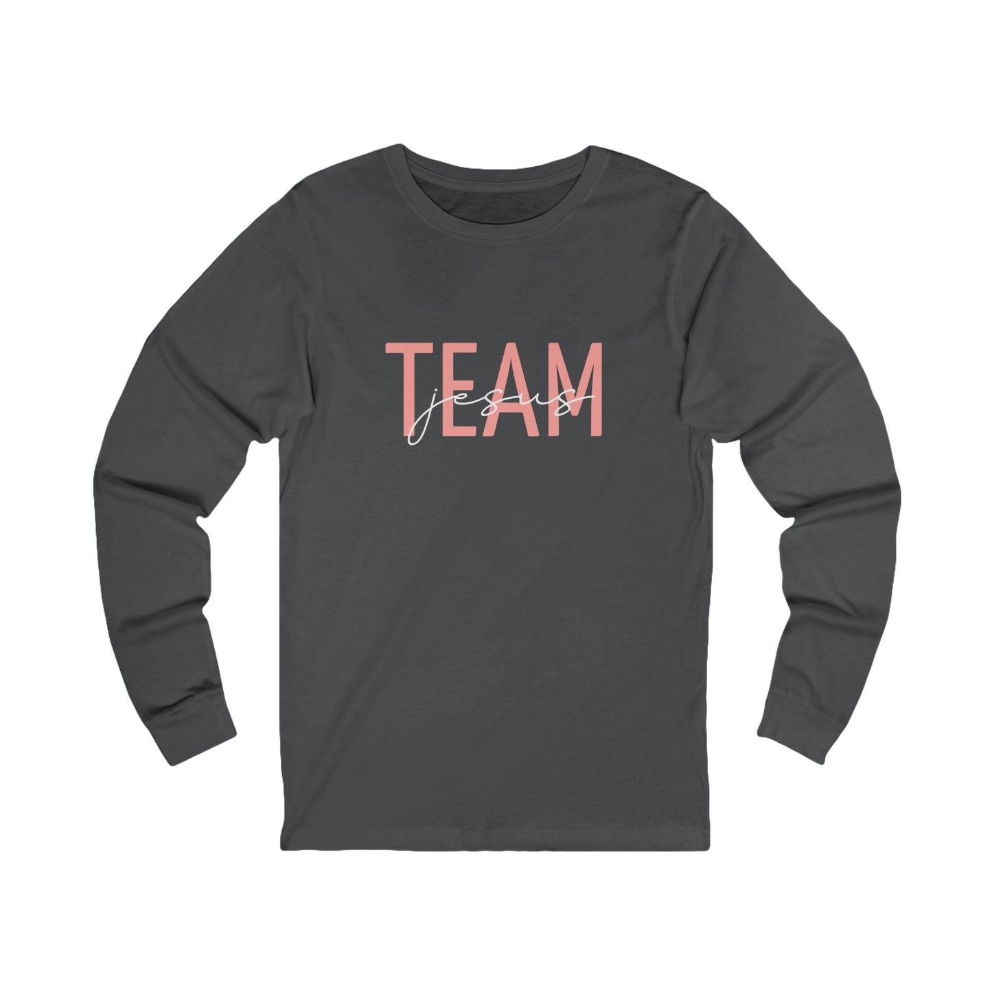 Unisex Jersey Long Sleeve-TEAM jesus-black