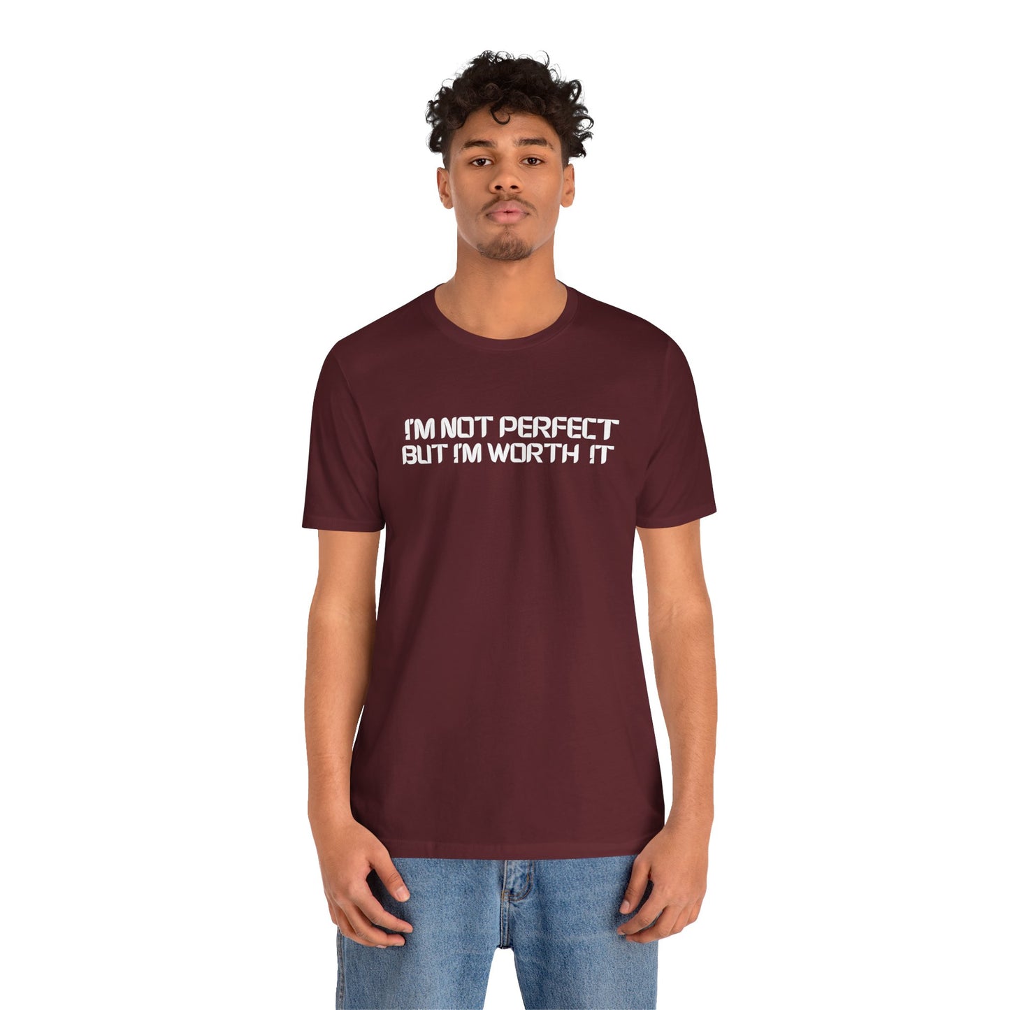 Unisex Softstyle T-Shirt-I'm Not Perfect, But I'm Worth It