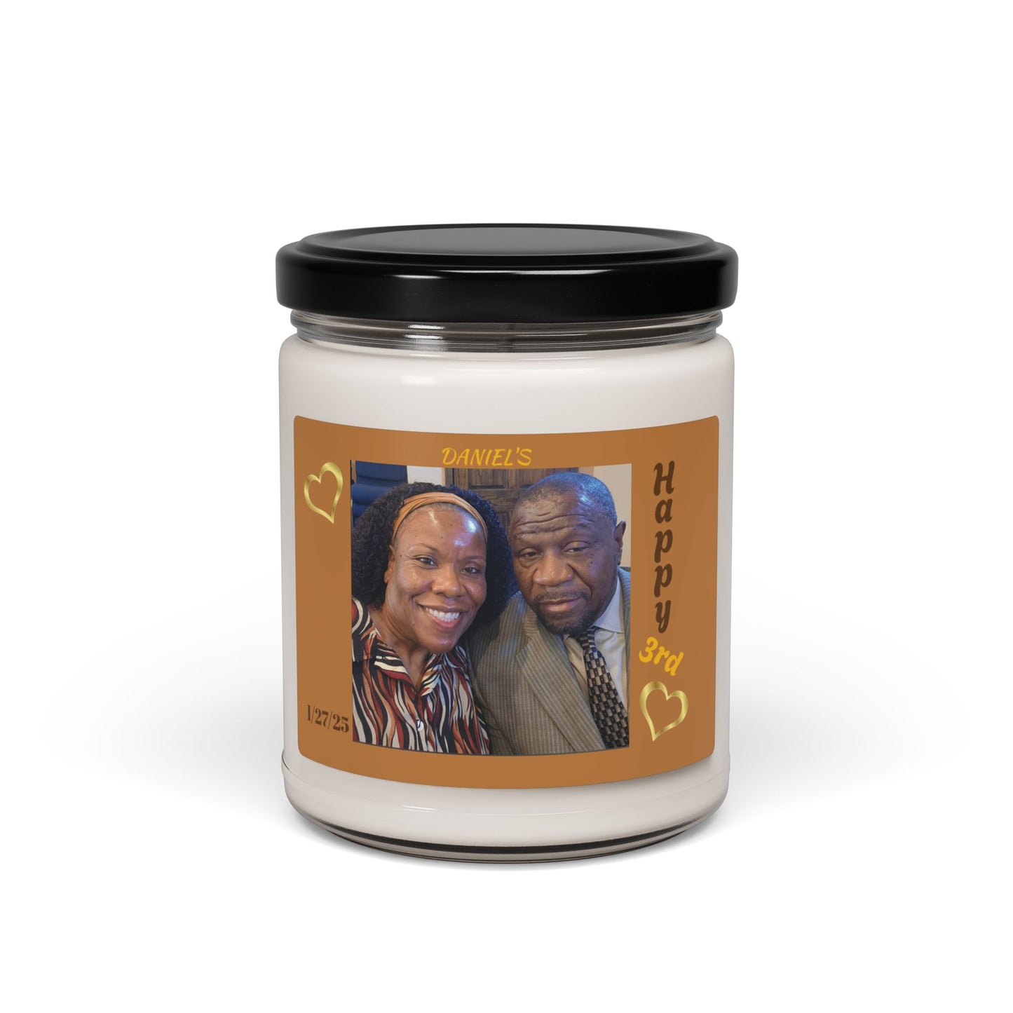 Scented Soy Candle, 9oz-DANIEL'S-HAPPY ANNIVERSARY