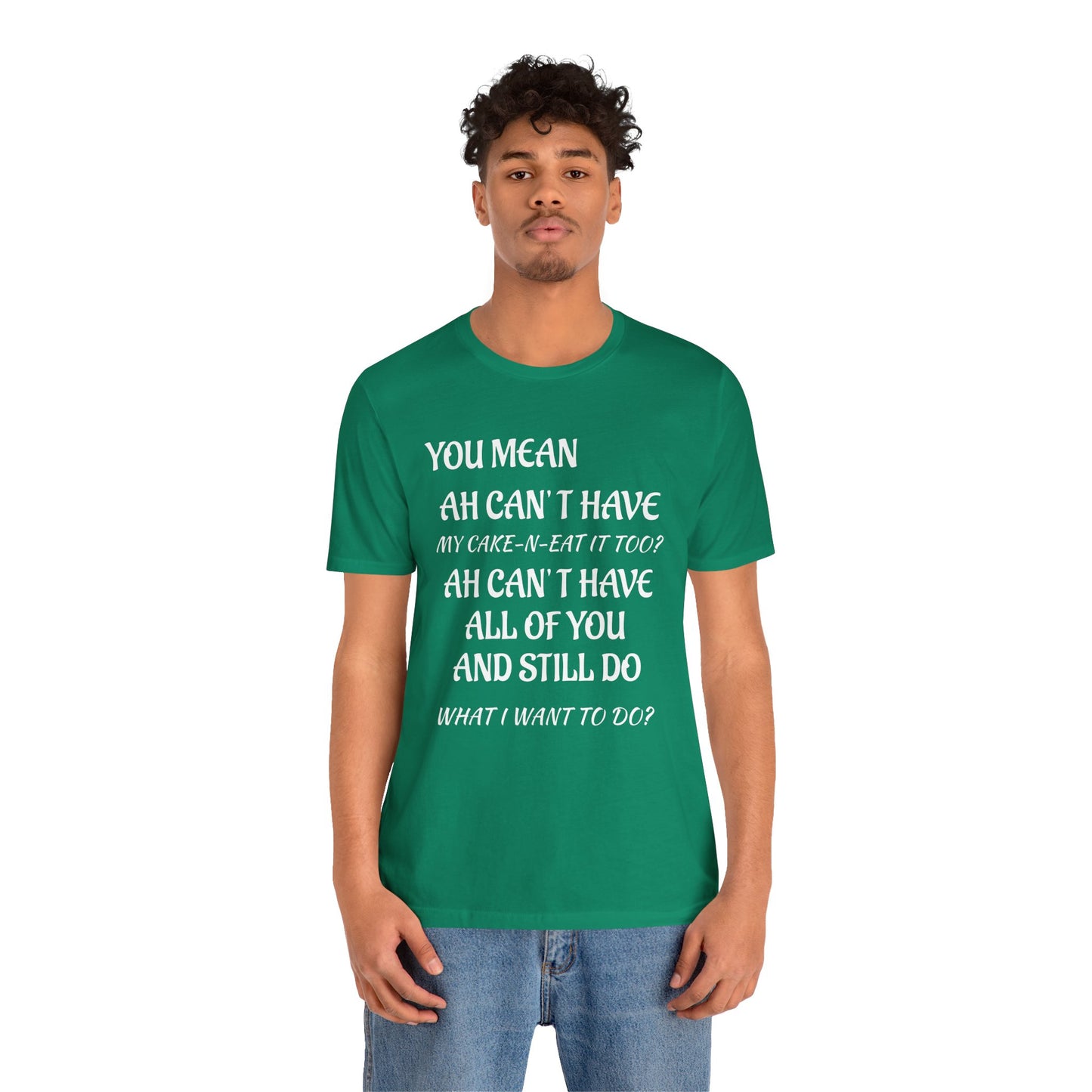 Unisex Jersey Short Sleeve-CAKE