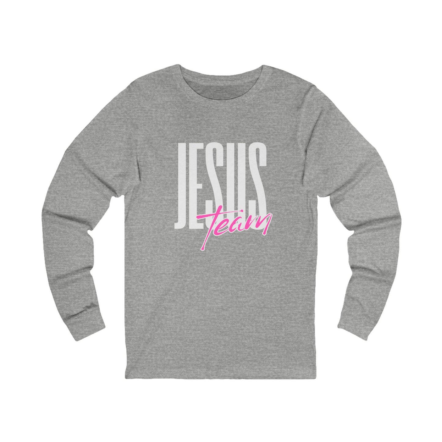 Unisex Jersey Long Sleeve-JESUS team-black