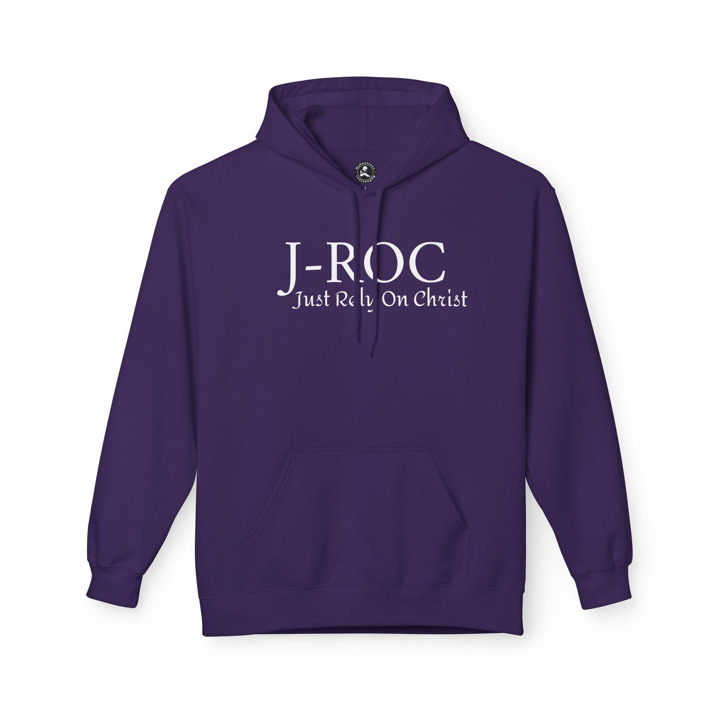 Unisex Midweight Softstyle Fleece Hoodie-Just Rely On Christ "J-ROC"