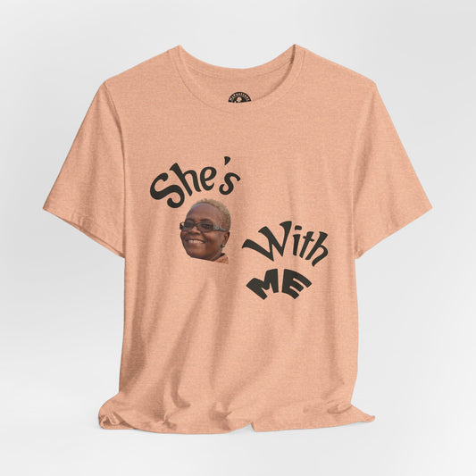 She's With Me Tee — Funny Photo Graphic T-Shirt