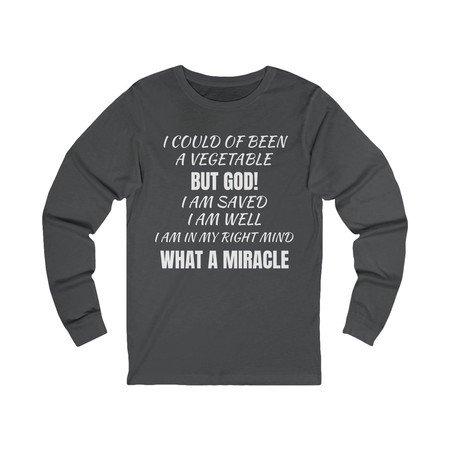 Unisex Jersey Long Sleeve-BUT GOD!
