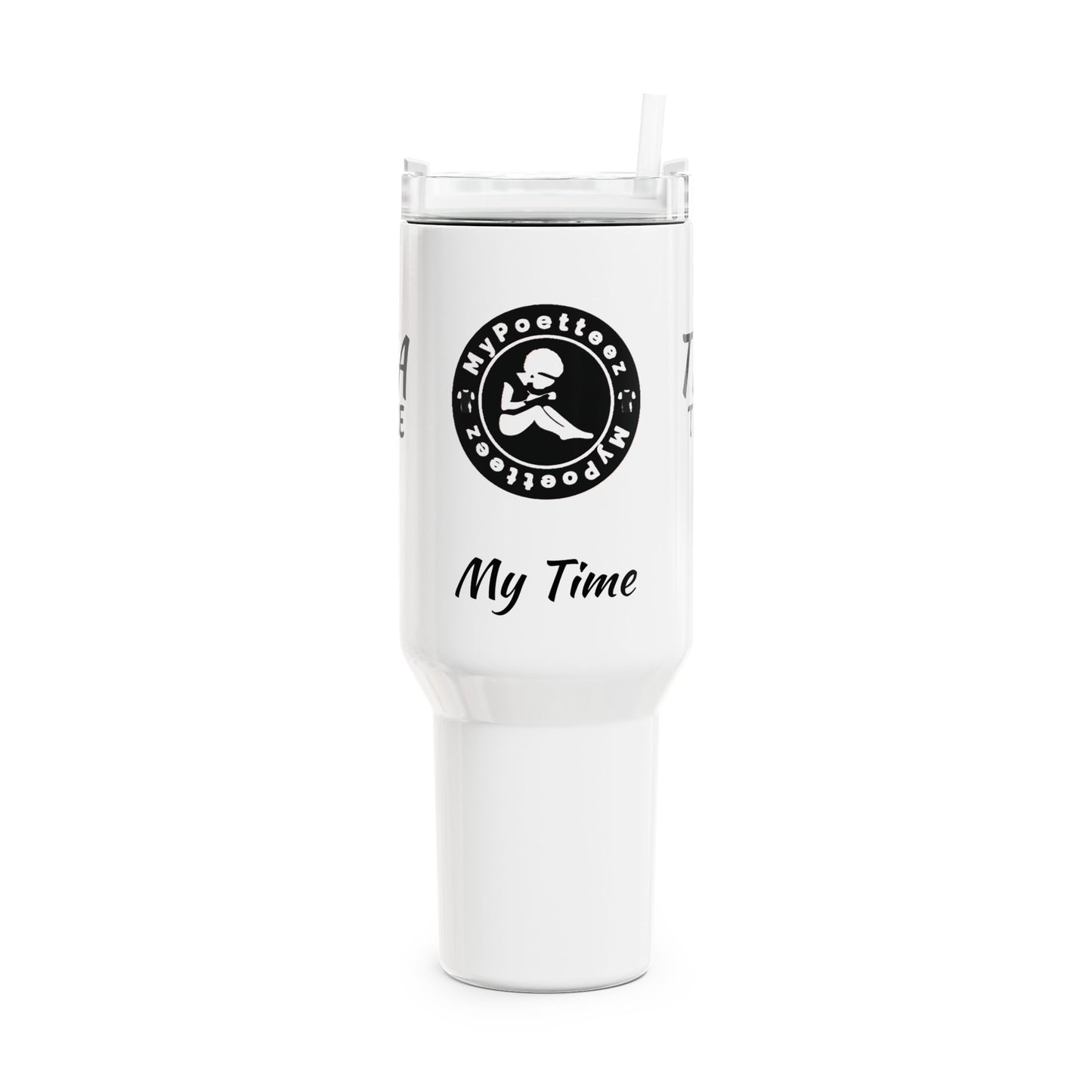40oz Motivational Tumbler with Handle - Perfect for On-the-Go Hydration