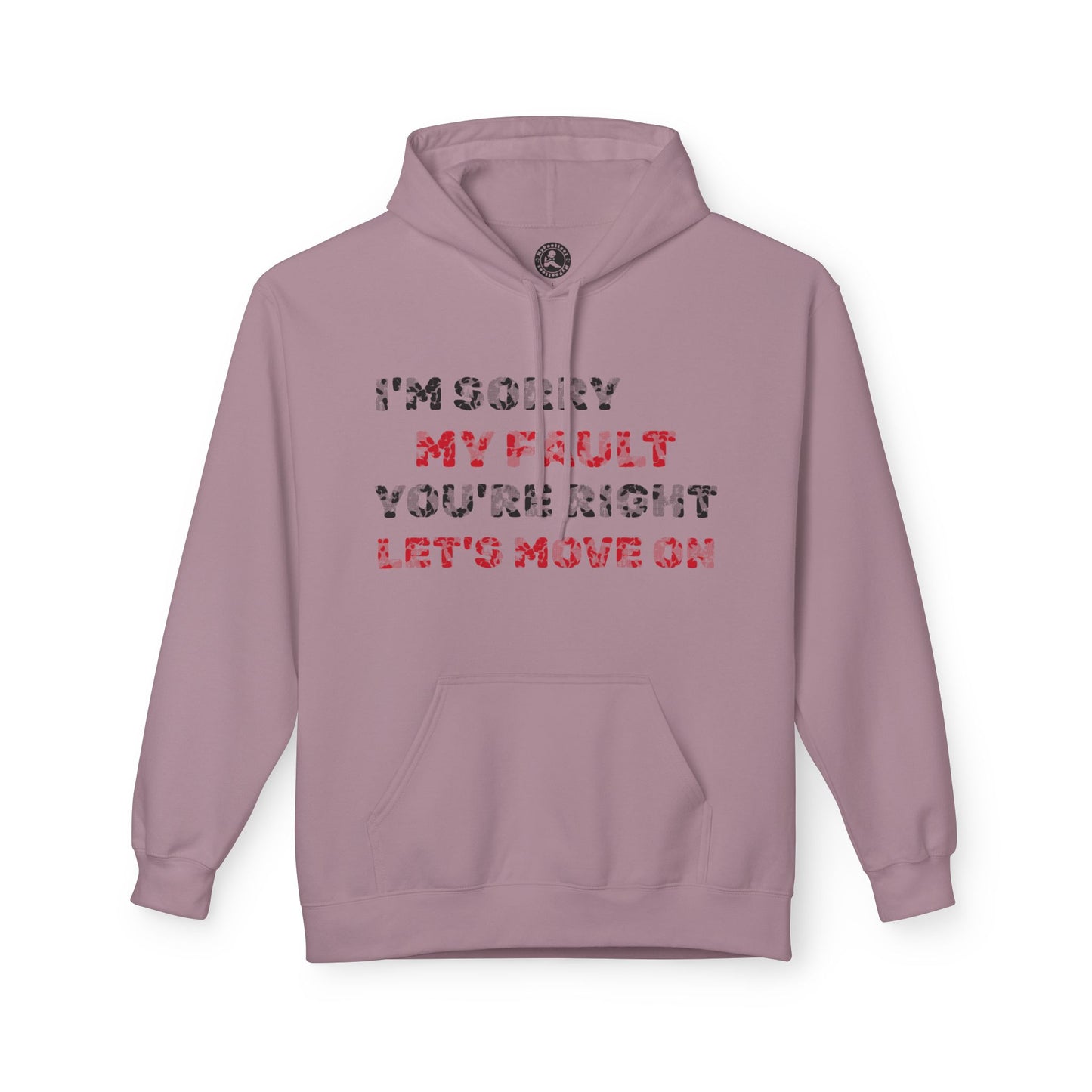 Unisex Midweight Softstyle Fleece Hoodie-LET IT GO