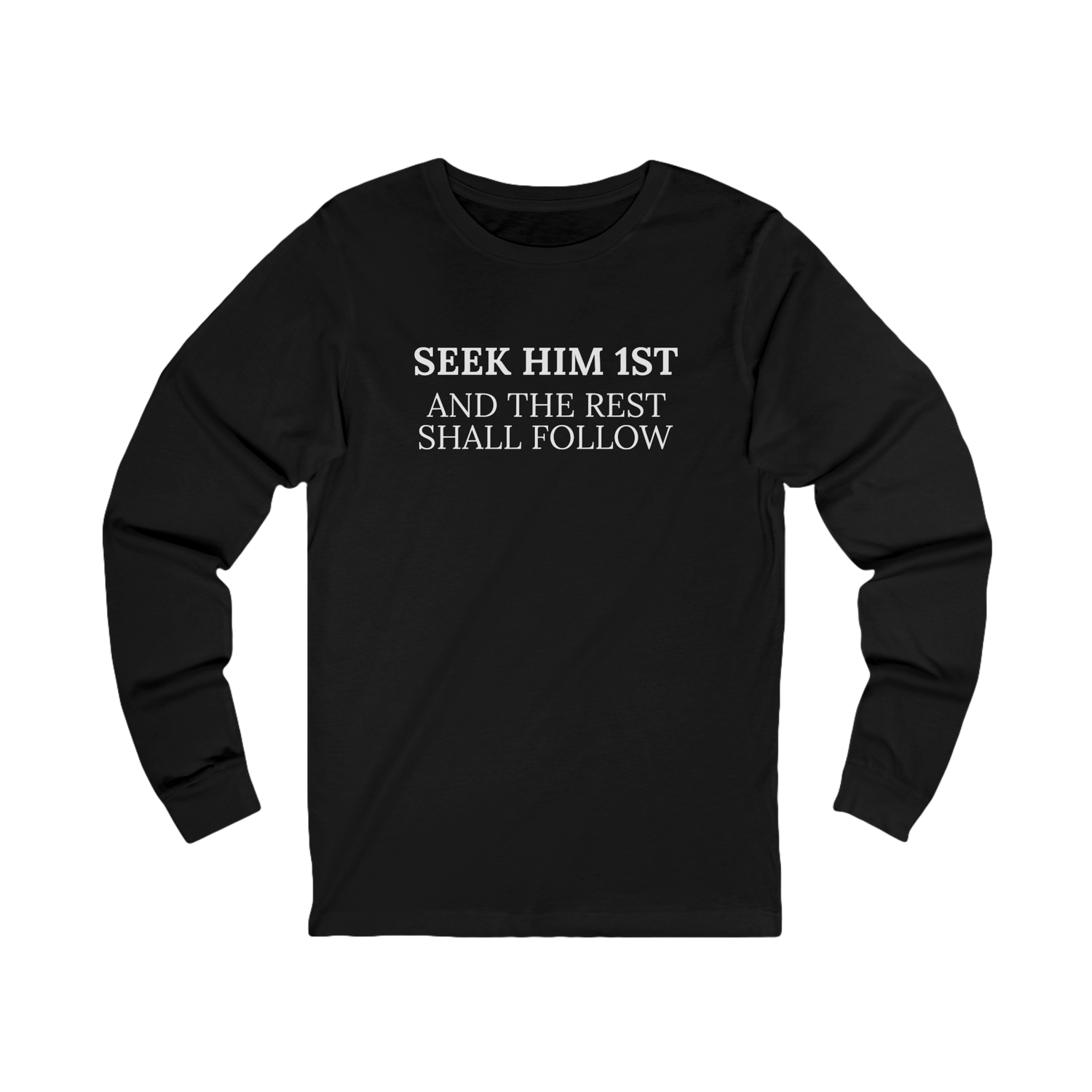 FAITH-BASED YOU Long Sleeve T-Shirts