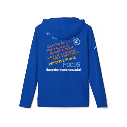 adidas Unisex Fleece Hoodie-Inclusive w/Back Print