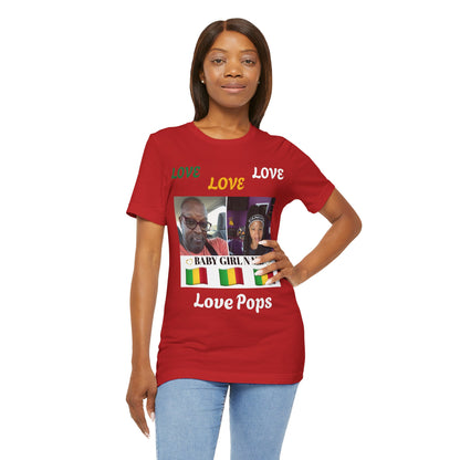 Unisex Jersey Short Sleeve T-Shirt-Baby Girl N Me-Hanif
