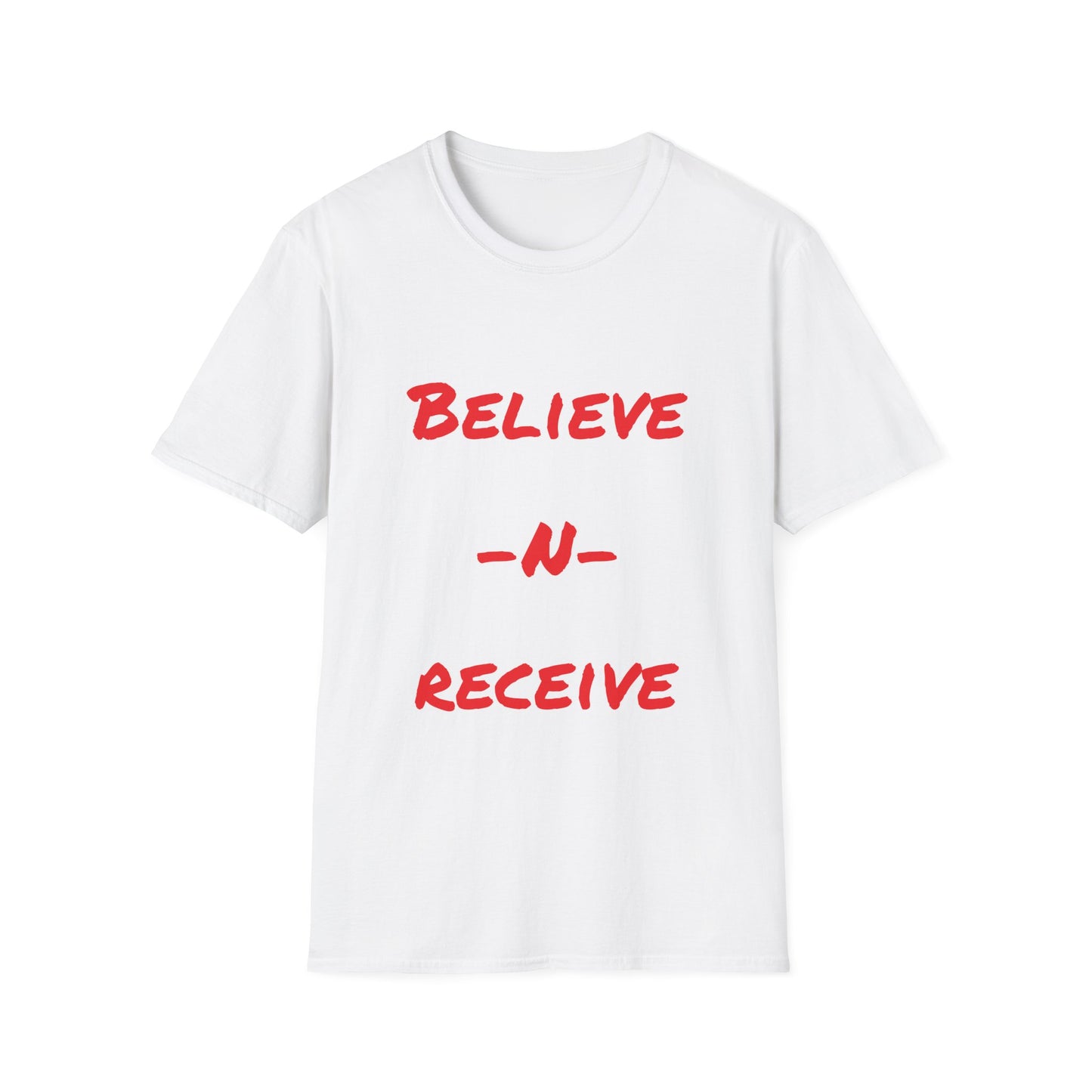 Unisex Softstyle-Believe-N-Receive