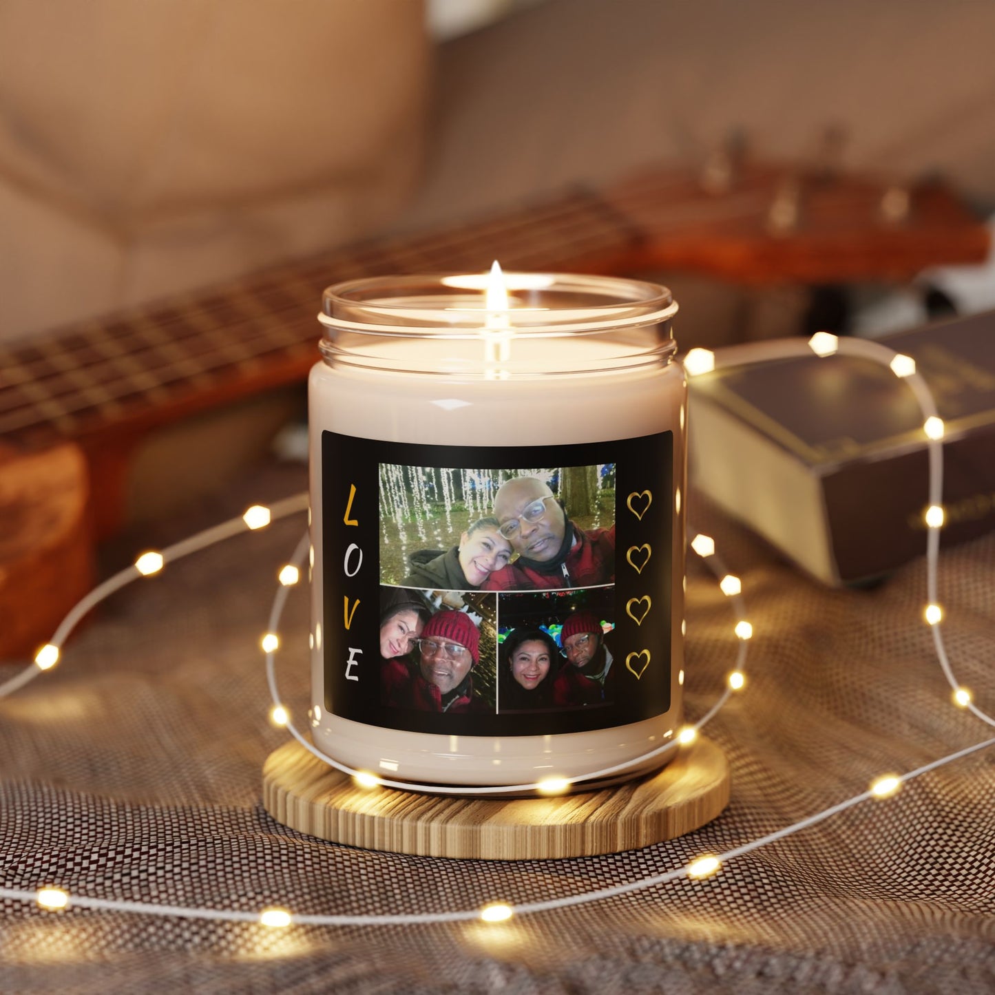 Scented Soy Candle, 9oz-HANIF-N-LOVE