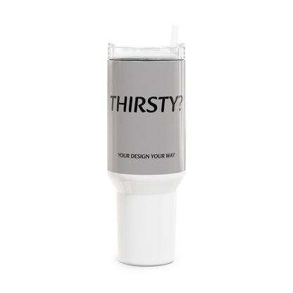 40oz Motivational Tumbler with Handle - Perfect for On-the-Go Hydration-Your Design Your Way