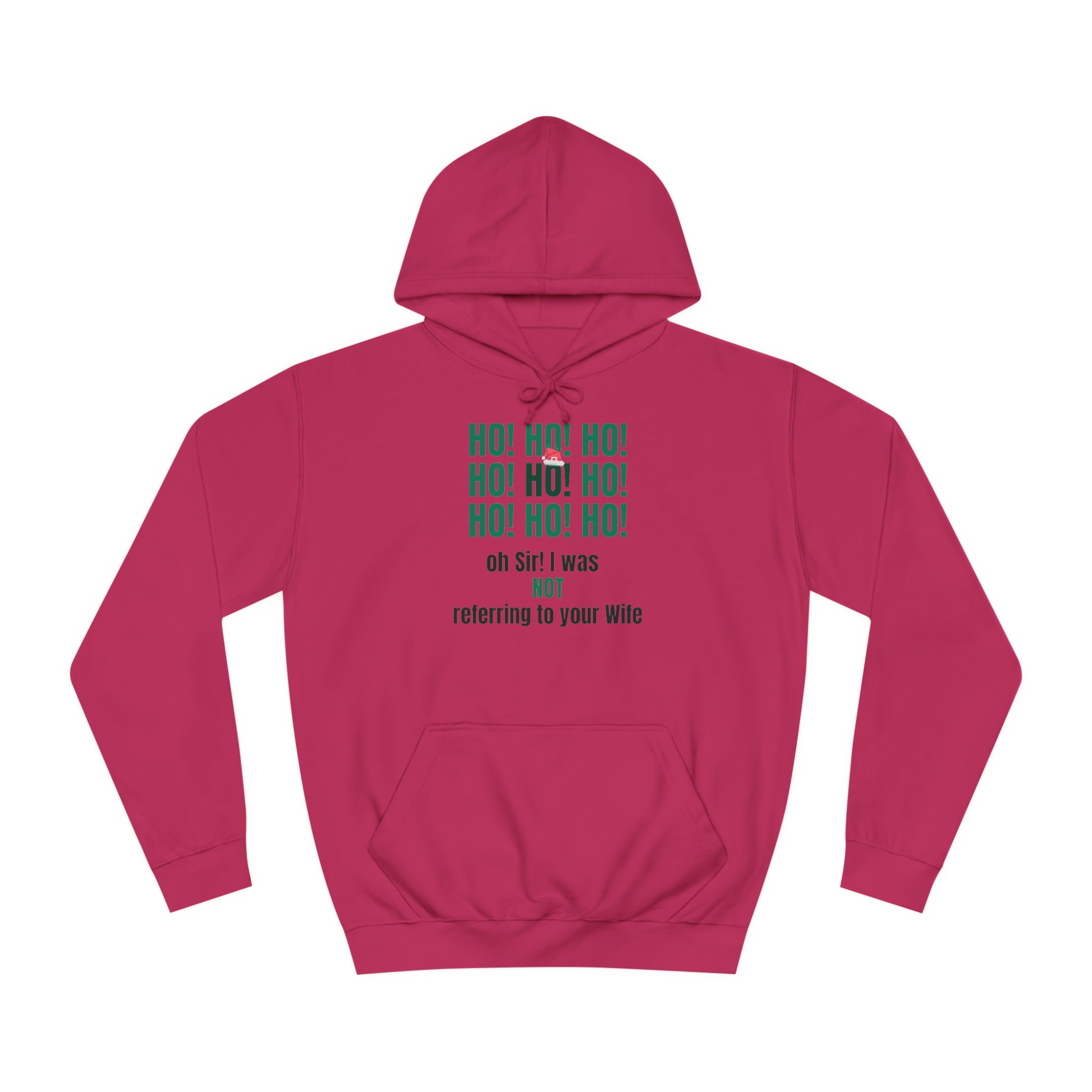 Unisex College Hoodie-Ho! Ho! Ho!