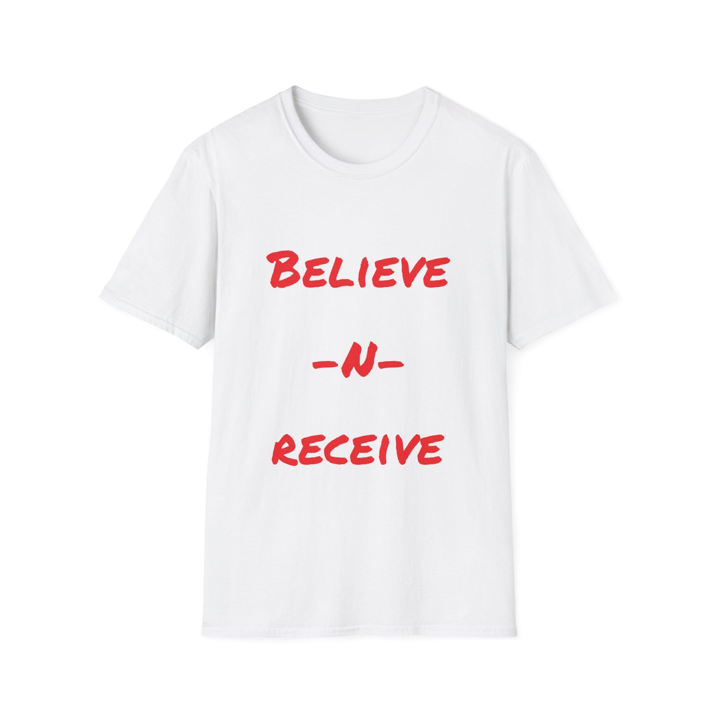 Unisex Softstyle-Believe-N-Receive