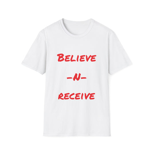 Unisex Softstyle-Believe-N-Receive