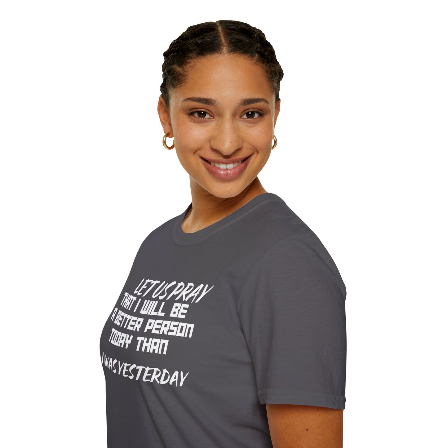 Unisex Softstyle Short Sleeve-BETTER PERSON