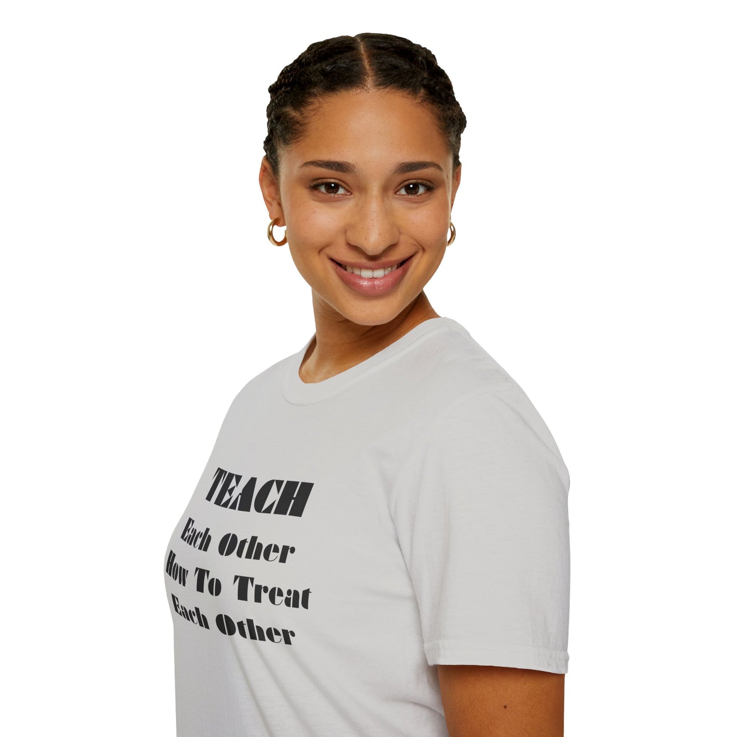Unisex Softstyle T-Shirt-Teach Each Other