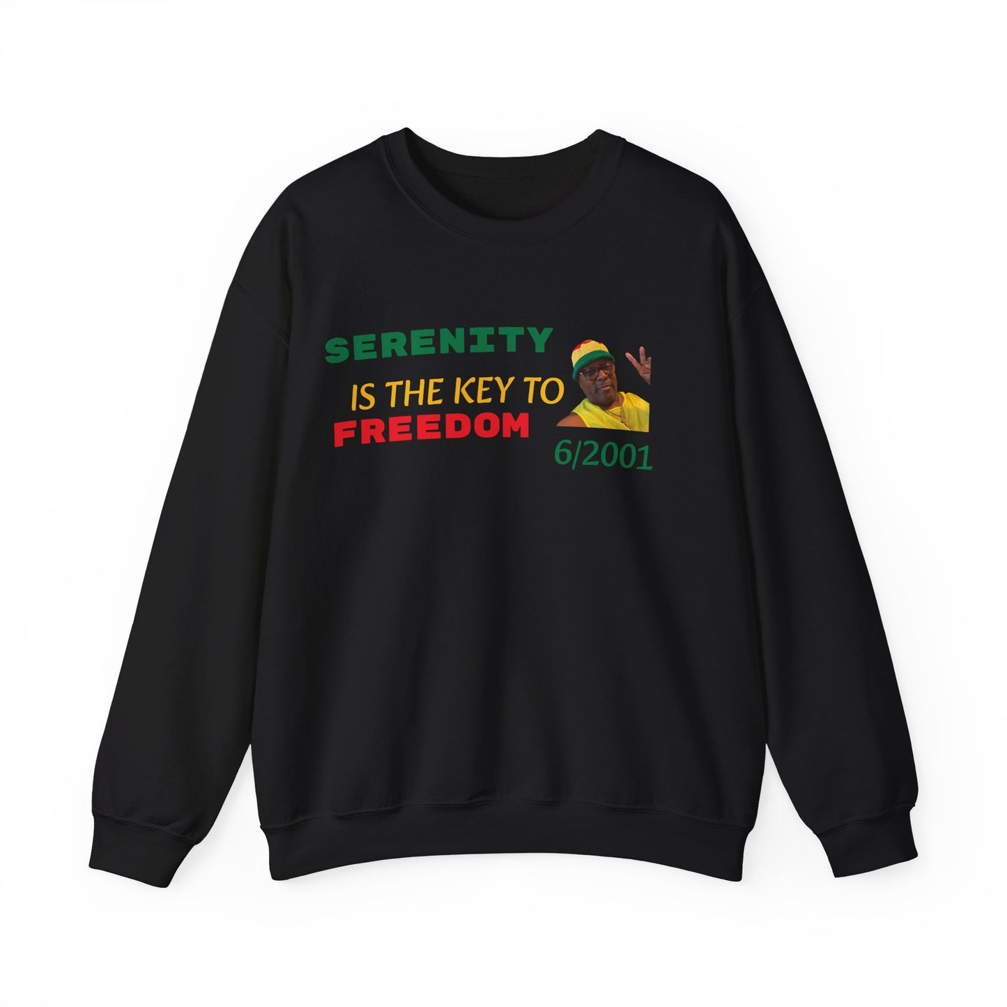 Unisex Heavy Blend(TM) Crewneck Sweatshirt-SERENITY IS THE KEY TO FREEDOM