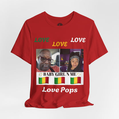 Unisex Jersey Short Sleeve T-Shirt-Baby Girl N Me-Hanif