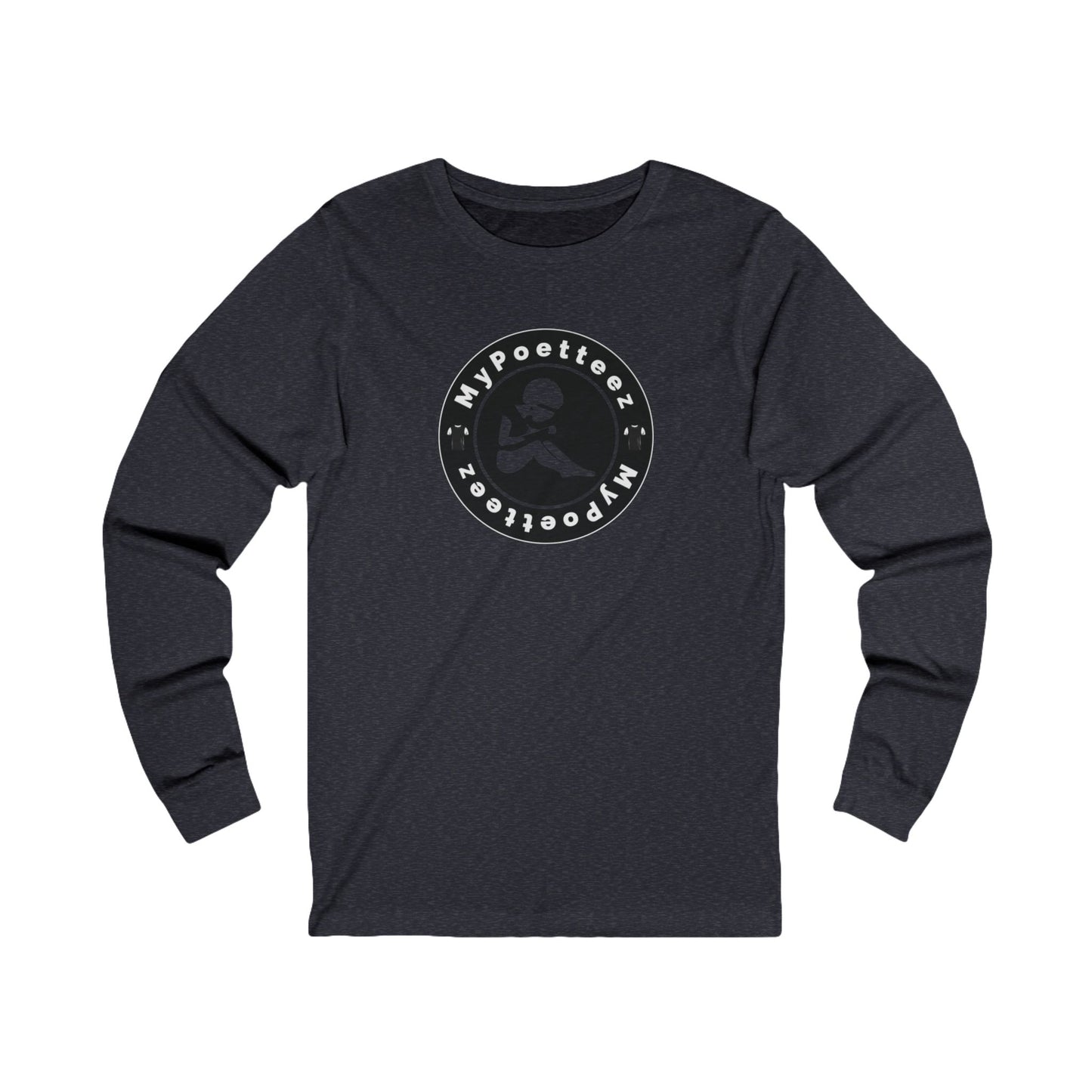 Unisex Jersey Long Sleeve Logo & QR Code