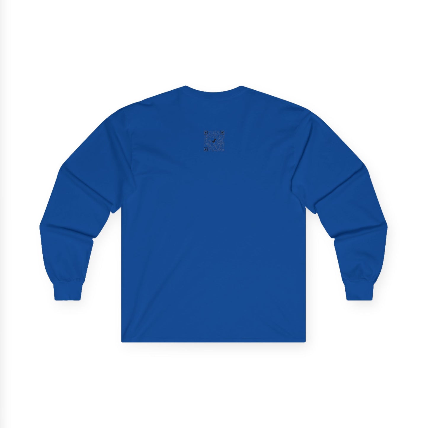 Unisex Ultra Cotton Long Sleeve-Logo & QR Code