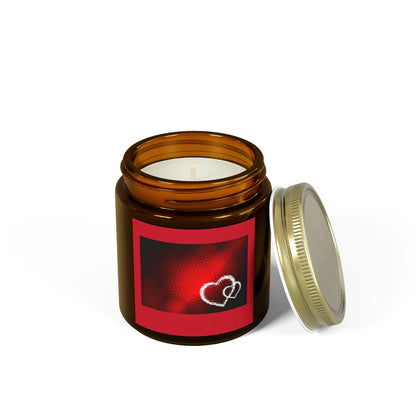 Scented Candles, Coconut Apricot Wax (4oz, 9oz)-DOUBLE LOVE