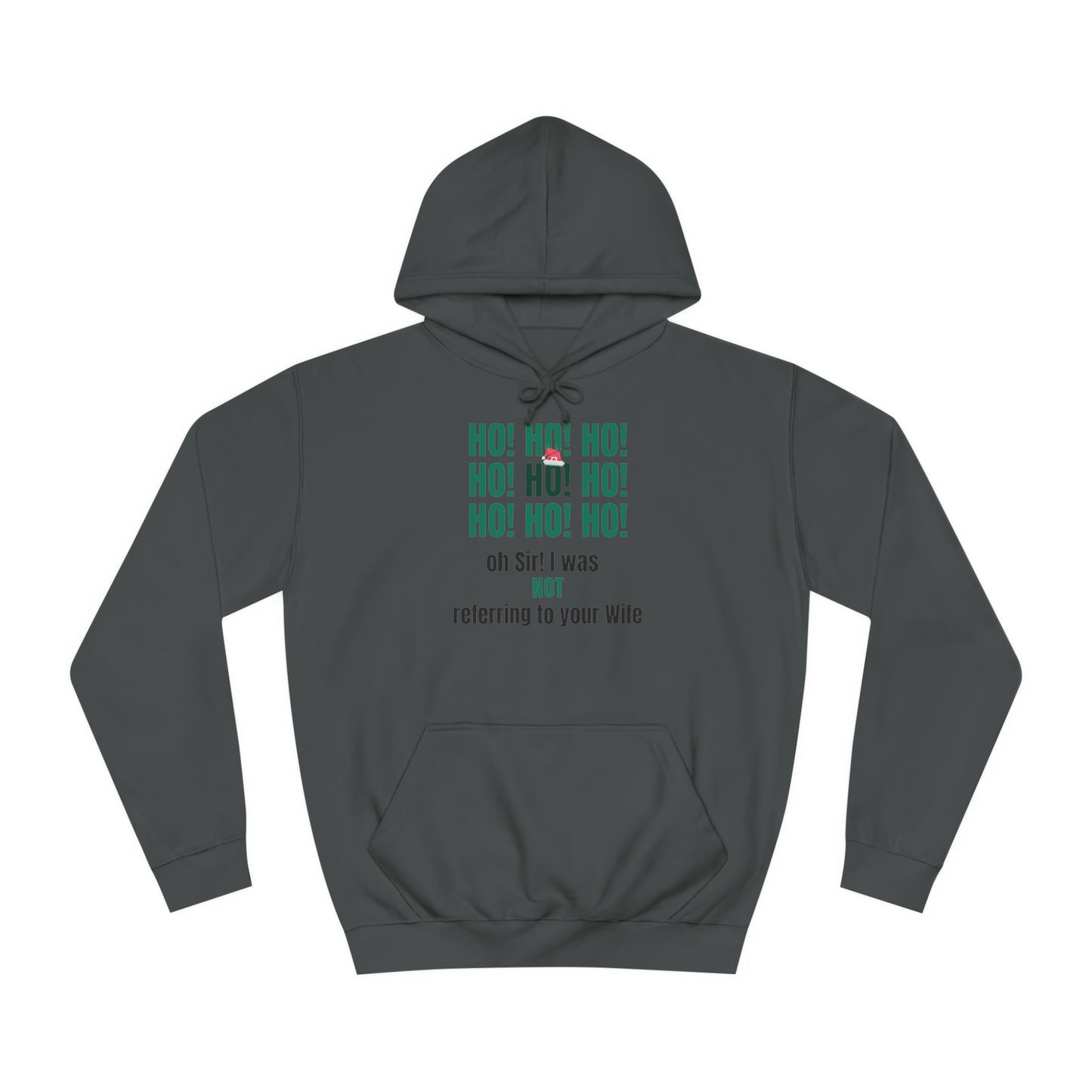 Unisex College Hoodie-Ho! Ho! Ho!