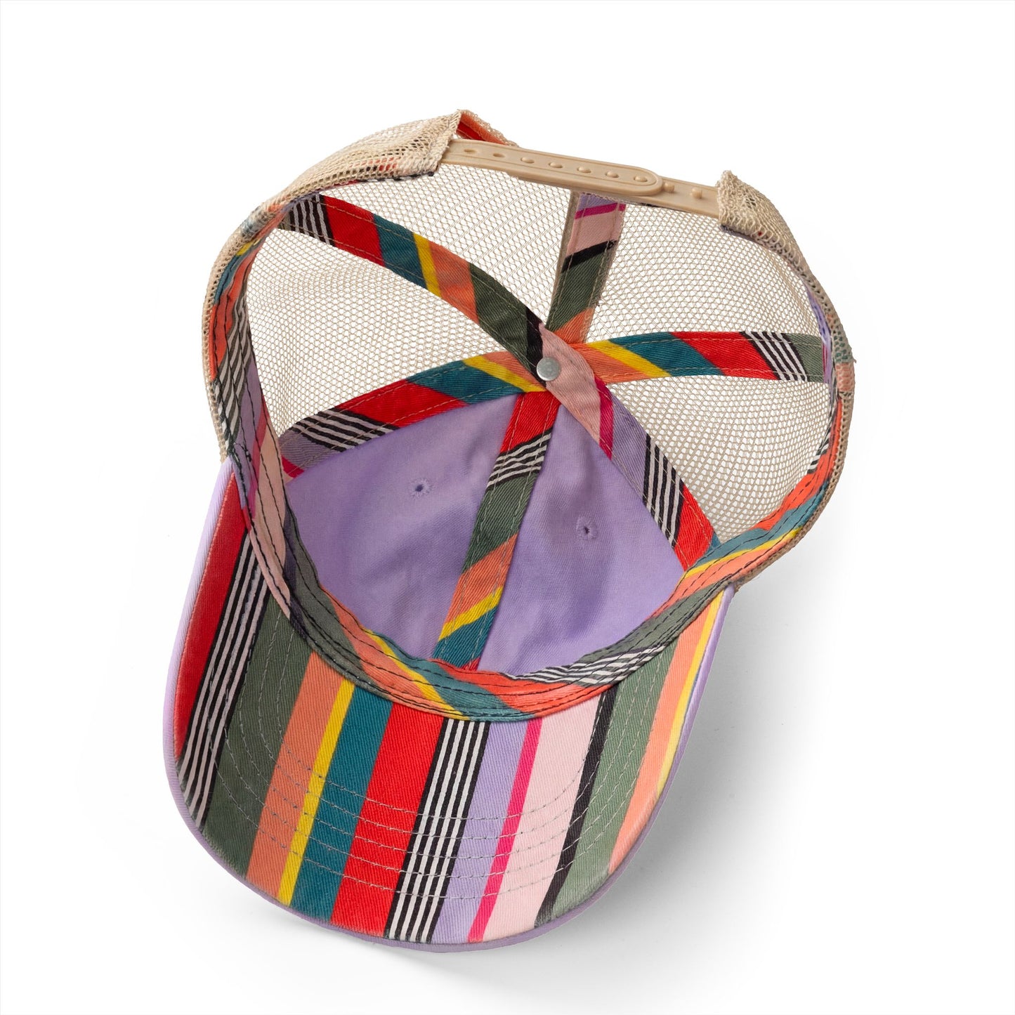 Women's Washed Mesh-Back Cap-HUSTLER