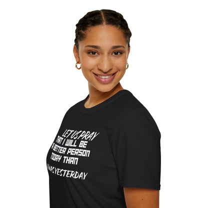 Unisex Softstyle Short Sleeve-BETTER PERSON