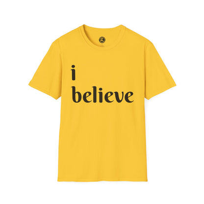 Unisex Softstyle Short Sleeve-I Believe