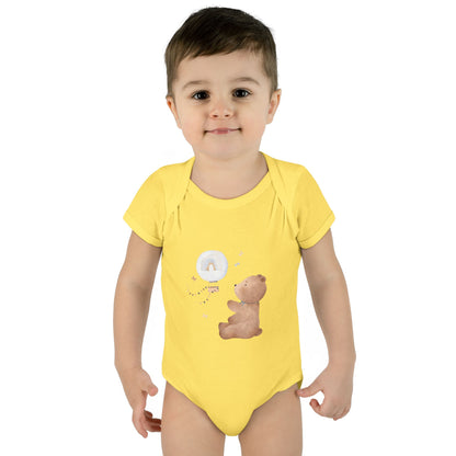 Infant Baby Rib Bodysuit-Bear Bear