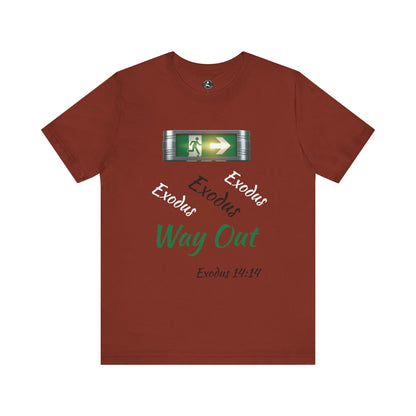 Unisex Jersey Short Sleeve-Exodus Way Out