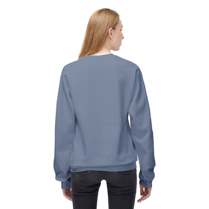 Unisex Midweight Softstyle Fleece Crewneck Sweatshirt-MOM TOLD YOU